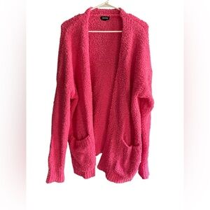 mittoshop Vibrant Pink Women's Cardigan